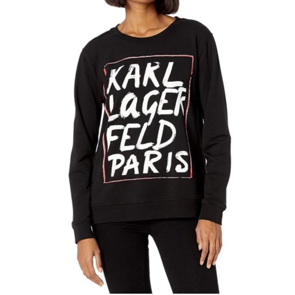 karl lagerfeld women's sweatshirt